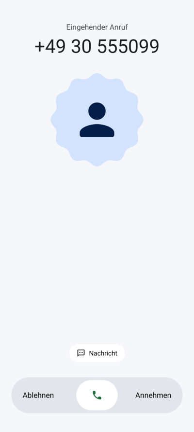 Incoming call