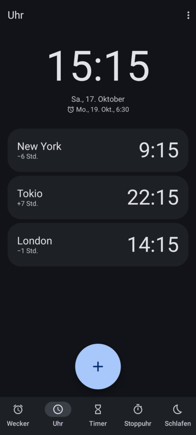 World clock