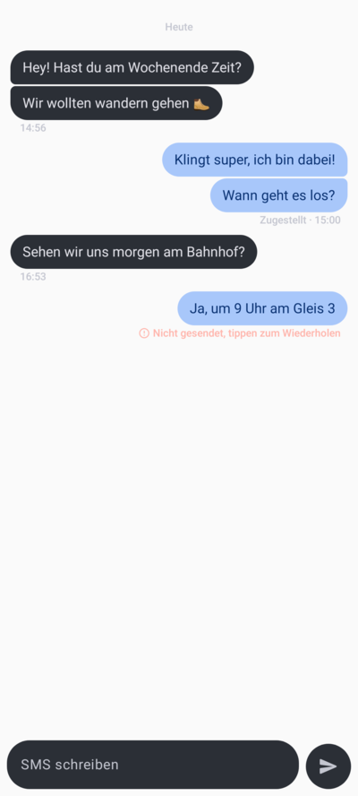 Chat, dark